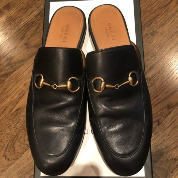gucci princetown mule black